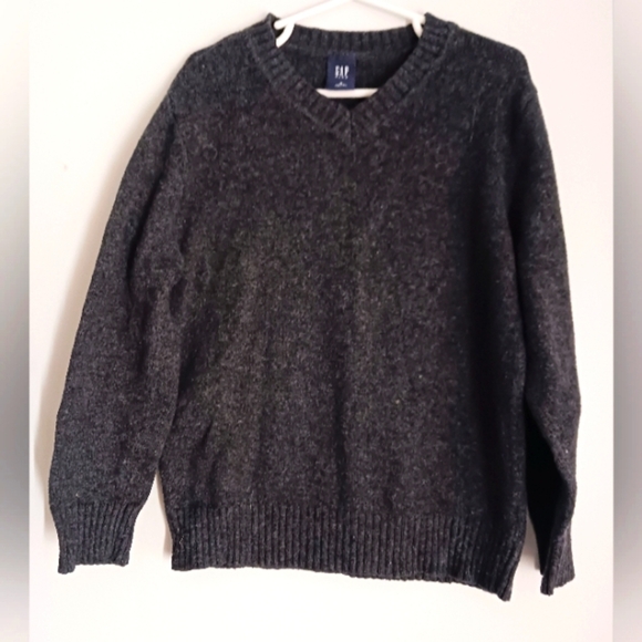 Gap EUC Girls Dark Gray Soft and Warm Cozy Sweater. Size Small 6/7 - Picture 1 of 8